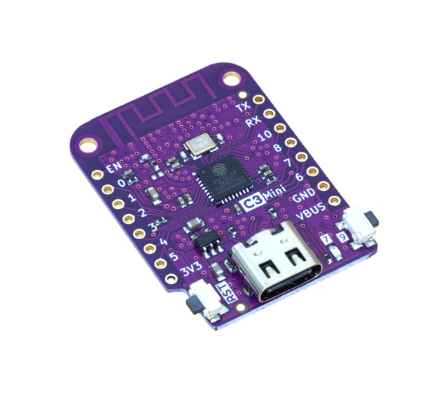 WEMOS LOLIN C3 mini v1.0.0 ESP32-C3 Developer Board EUR 10,59 - PicClick DE