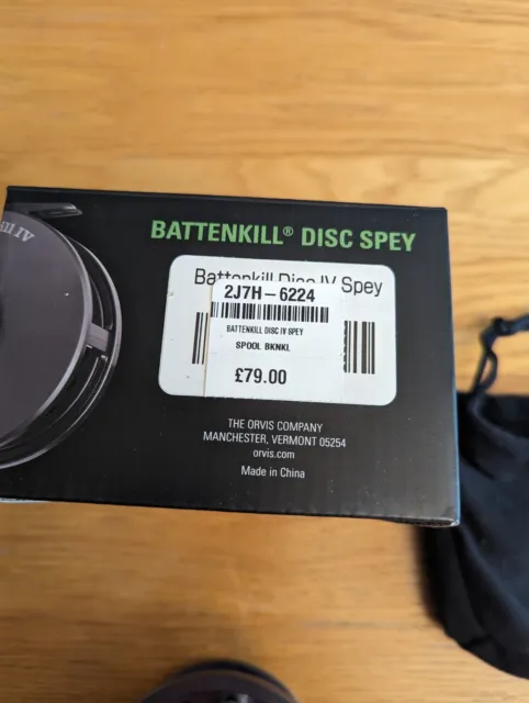 ORVIS BATTENKILL DISC IV Spey reel SPOOL £30.00 - PicClick UK