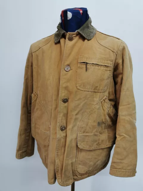 Vintage LL BeanCotton  Hunting Jacket Jacket Size  Large