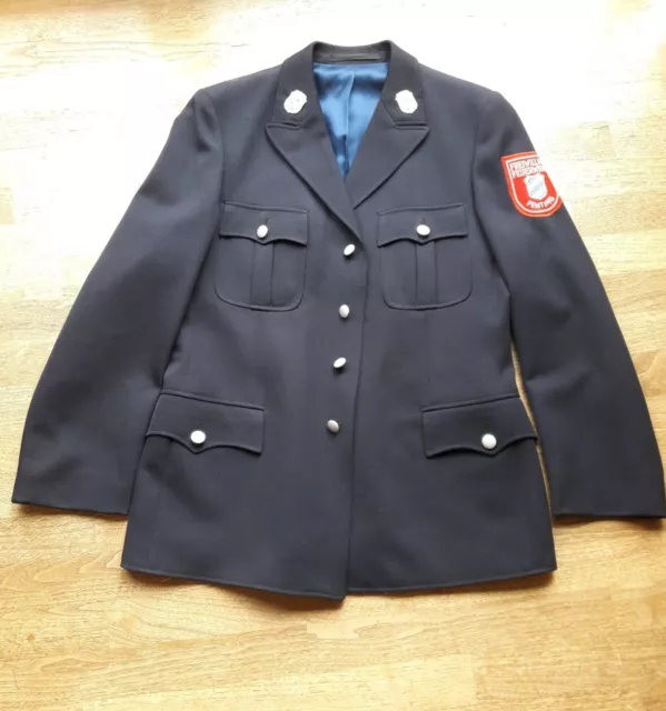 Feuerwehr Uniform Jacke Bayern, Größe 50, gebraucht, mit Hoheitsabzeichen