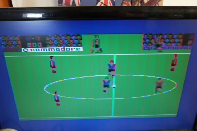 Boxed Commodore 64 International Soccer  Game.