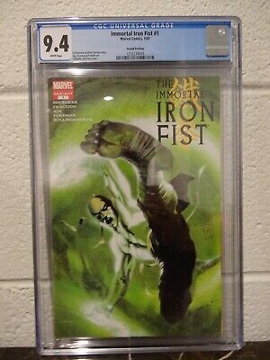 Immortal Iron Fist  #1 Cgc 9.4 Gabrielle Dell'otto Cover Second Printing 1/2007
