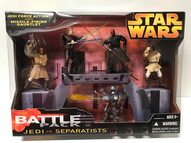 Star Wars Battle Pack Jedi vs. Separatists Excellent NRFB
