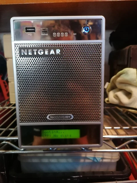 外付けハードディスク・ドライブ NETGEAR ReadyNAS RN10400 16TB (4TB x 4) NETGEAR ReadyNAS RN10400 16TB (4TB x 4)（NetGear ReadyNAS