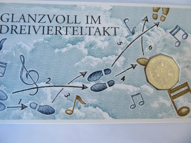 5 euro Ag Austria 2013  VALSE  Autriche Österreich Oostenrijk    CPS 3