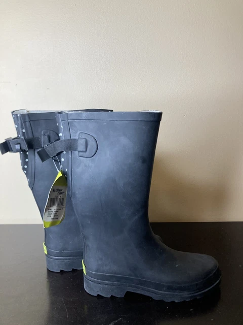Western Chief Rain Boots Polka Dot Vari Fit Size 6