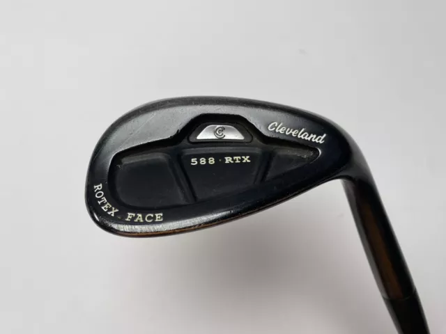 Cleveland 588 RTX CB Black Pearl 58* 12 True Temper Dynamic Gold Wedge Steel RH