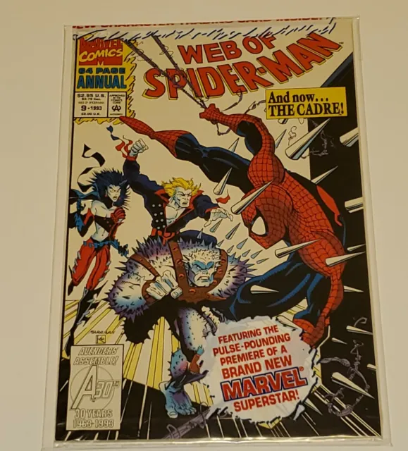 Web of Spider-Man  Annual #9  (Marvel 1993)  Very Fine