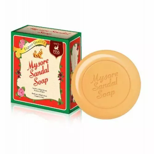 Mysore Ayurvedic Sandal Soap (SUPERIOR): Solo jabón con aceite puro de sándalo