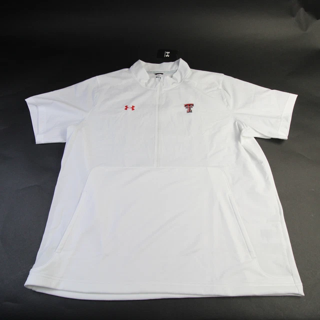 Texas Tech Red Raiders Under Armour Pullover Men's White New