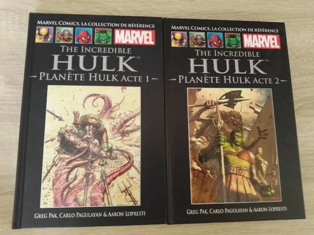 Marvel - Comics - La Collection De Reference - Lot - Planete Hulk - Integrale