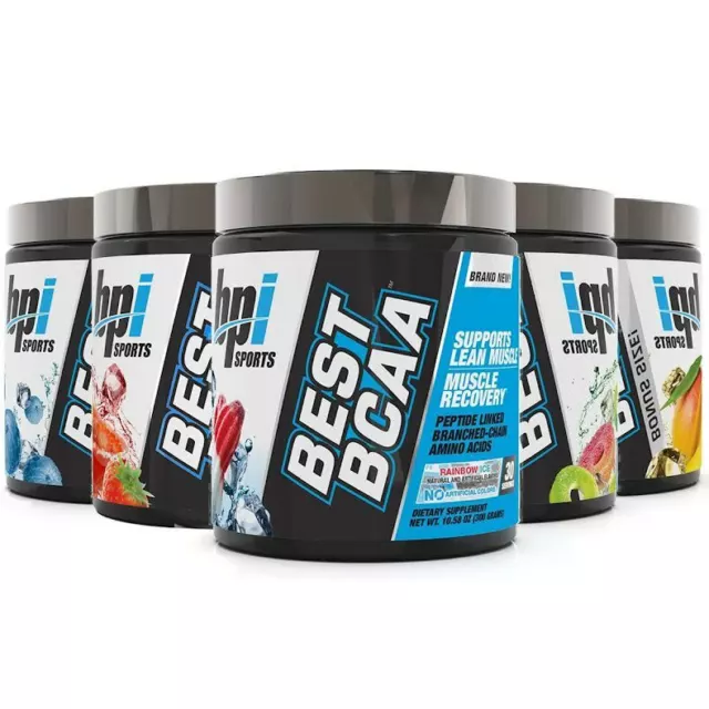 BPI Sports Best BCAA  Amino Acids Muscle Recovery 30 Servings [Choose Flavor]