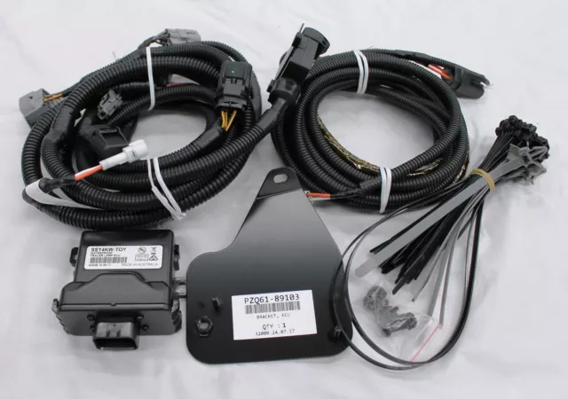 Toyota Hilux Towbar Wiring Harness 7 Flat New Genuine Accessory Pzq6189280 3