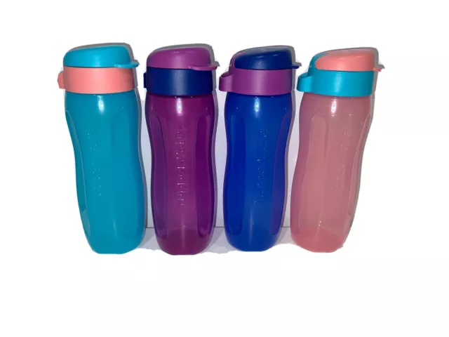 BRAND NEW TUPPERWARE SET x 4 - Gen 2 ECO BOTTLES 500ml