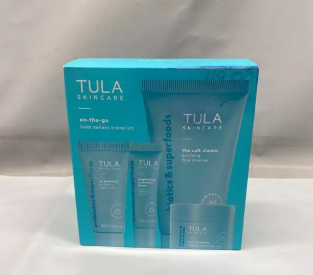 Tula Skincare on The Go Best Sellers Travel Kit