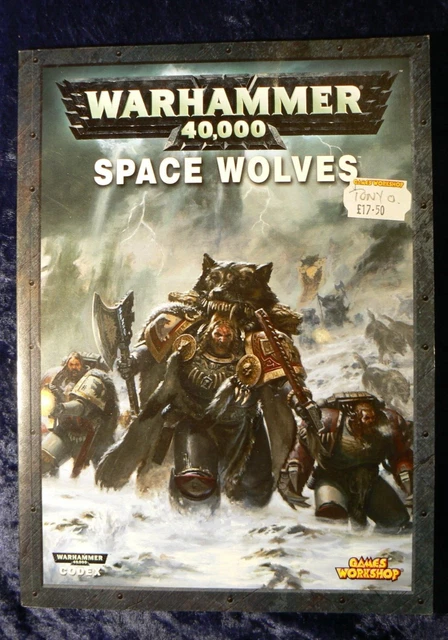 Space Wolves Codex 5th Edition Warhammer 40k Army Book Softback Very Good