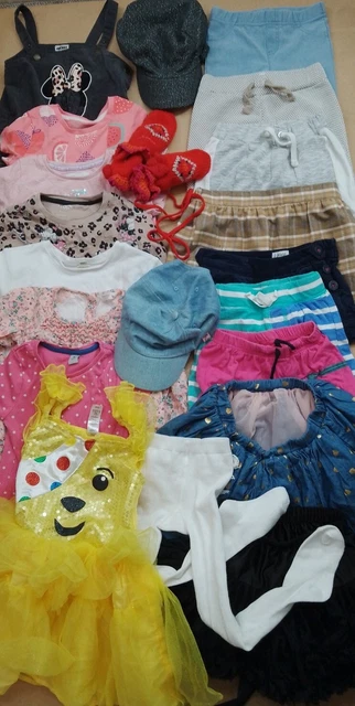 Girls Clothes Bundle 3-4 Years Joules Jasper Conran River Island Pudsey Bear
