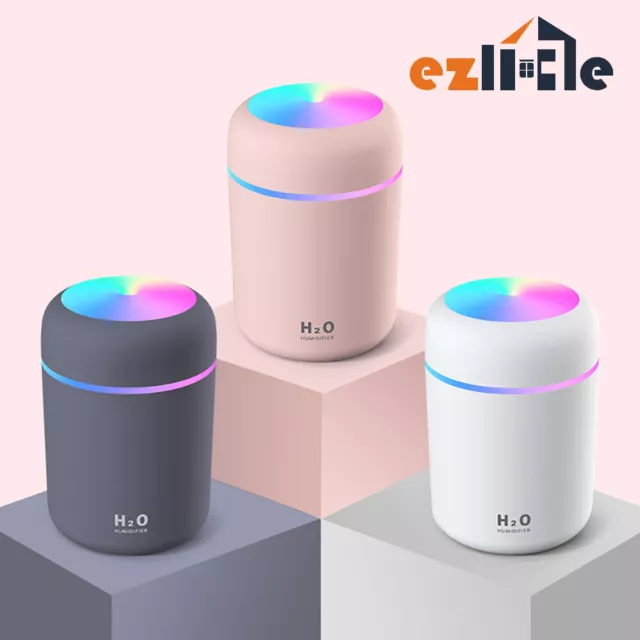 USB Relax Defuser Night Light Up Home Aroma Oil Humidifier Electric Air Diffuse