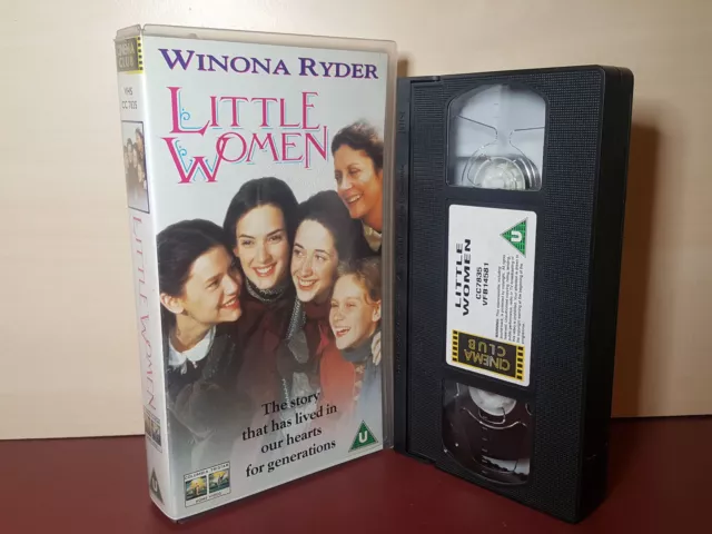LITTLE WOMEN - Winona Ryder - Gabriel Byrne - PAL VHS Video Tape - (H94 ...