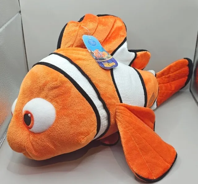 Disney Store Exclusive - Finding Nemo - Nemo Soft Toy/Plush - 16" Nose To Tail.