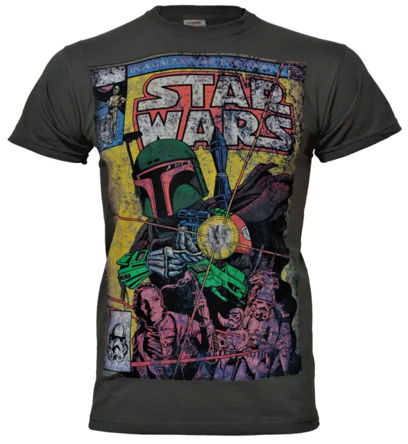 Star Wars T Shirt Comic No. 68 Cover Boba Fett Official New Hope Original