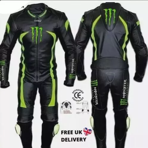 Motorbike Motogp Leather 1 &2 Piece Motorbike Motorcycle Racing Leather Suit Ce