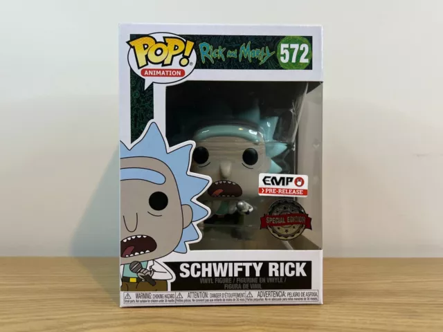 Funko POP Vinyl - Animation - Rick and Morty - Schwifty Rick - #572 - EMP