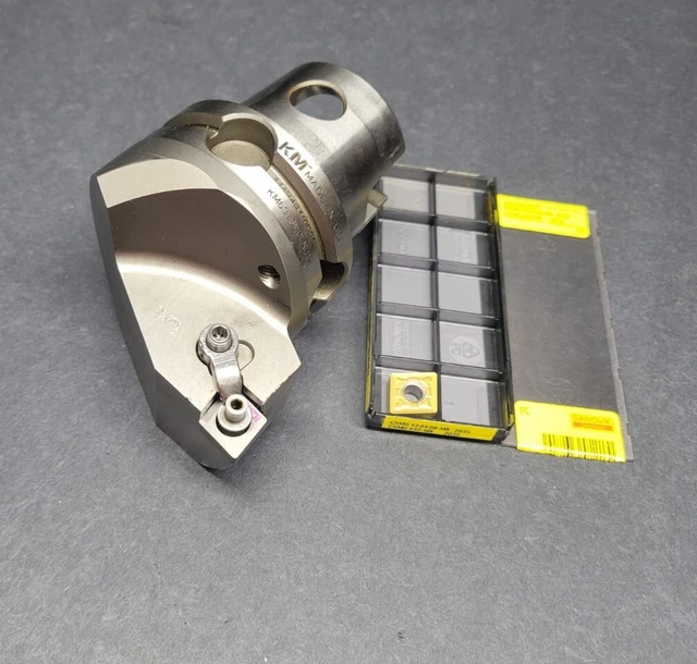 Kennametal KM63 TSMCLNR12 Cutting Unit CNMG Turning Tool Machinist HSK63