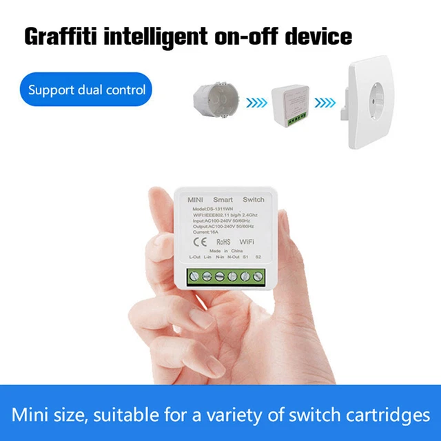 Smart WiFi Switch Relay Module Tuya Smart Life Wireless Alexa Google Home | UK Smart WiFi Switch Relay Module Tuya Smart Life Wireless Alexa Google Home | UK