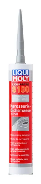 LIQUI MOLY sigillante carrozzeria liquidi 8100 1K-PURO grigio 6154 cartuccia 300 ml