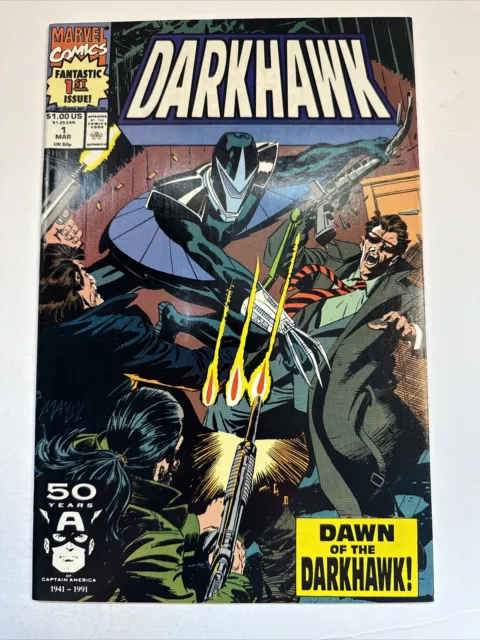 Darkhawk #1: “Dawn Of The Darkhawk!” 1st App Darkhawk, Marvel 1991 NM