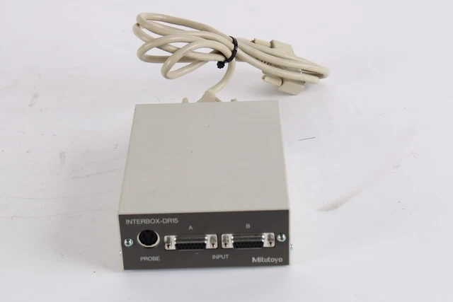 MITUTOYO INTERBOX-DR15 CONTROL Unit W/ Output Signal Cable £158.55 ...