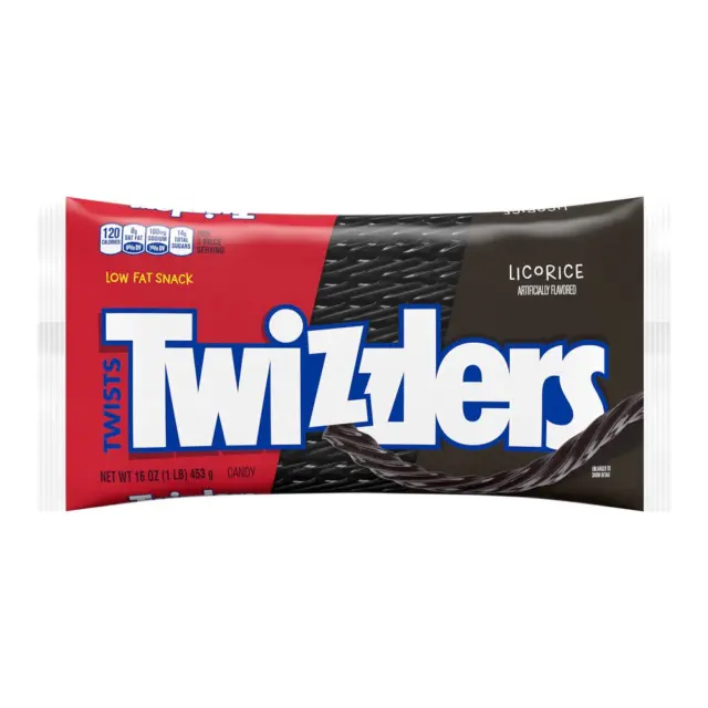 Twizzlers Twists Licorice Candy, Bag 16 Oz