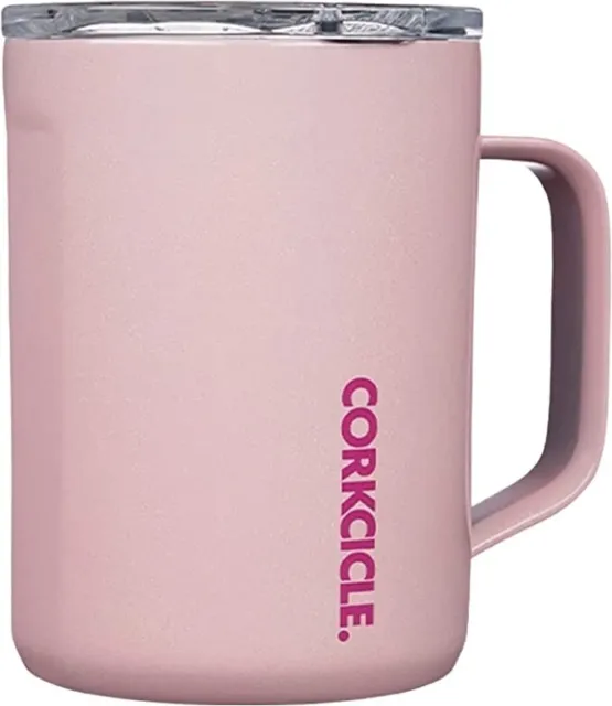 Corkcicle Coffee Mug Triple-Insulated Stainless Steel Cup with Handle, 16 oz NIB