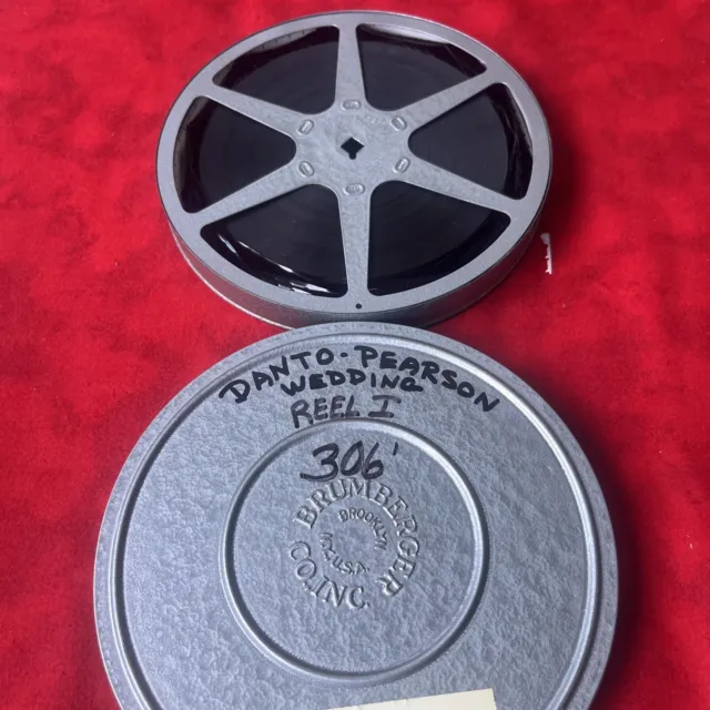 VINTAGE BRUMBERGER 8MM Film Canister & Take Up Reel 7 New York USA Metal  Case $25.00 - PicClick