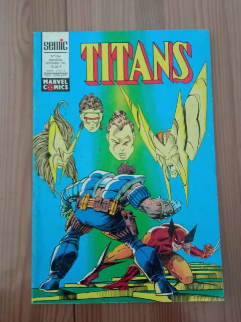 TITANS n° 154 - BD Semic comics - TBE