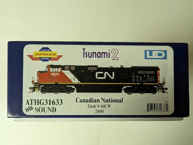 Athearn Genesis Dash 9-44CW Canadian National Tsunami 2 Equipped