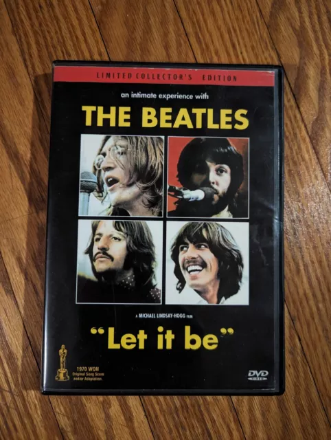 The Beatles - Let it be - Limited collectors edition DVD PLEASE READ DESCRIPTION