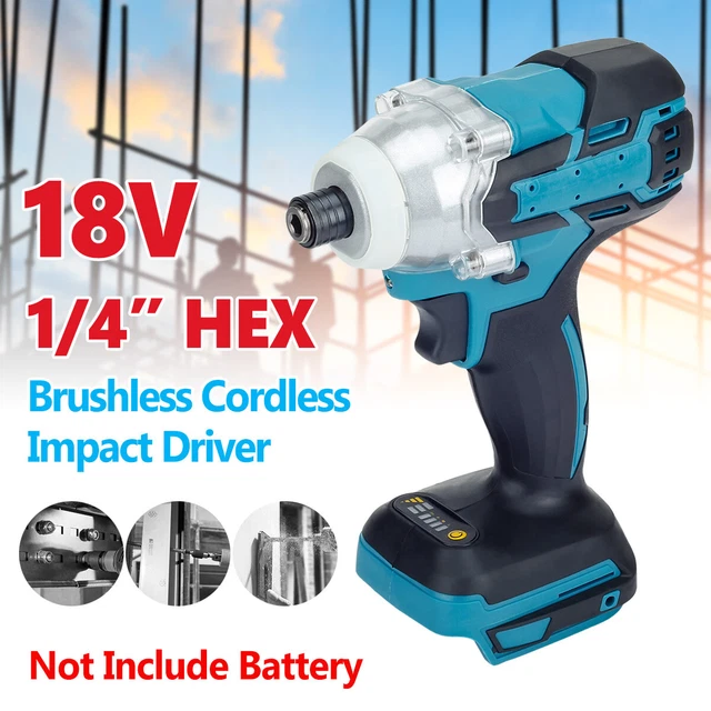 1/2" Cordless Impact Wrench – High Torque 600N.m, Brushless Motor, Fits Makita 18V Batteries (Tool Only)