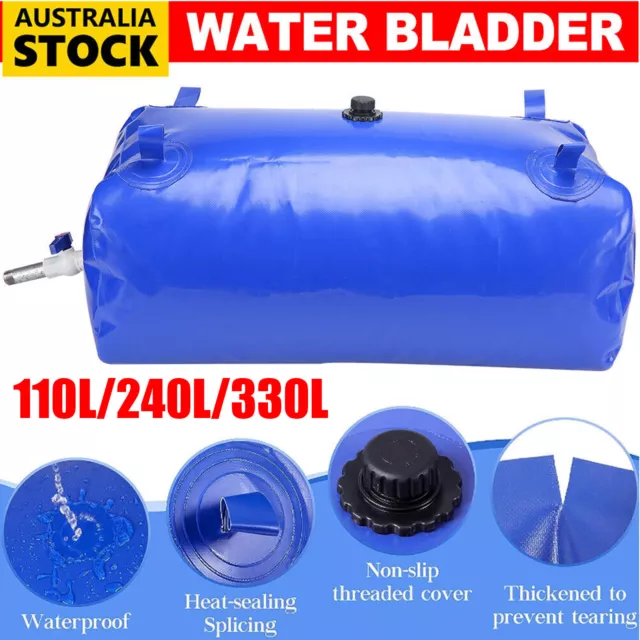 Camping Water Bladder Large Water Storage Tank Fishing Boating 110L/240L/330L