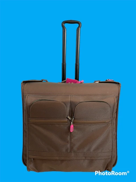 Tumi 25" Extended Stay Brown Wheeled Garment Bag Suitcase - 22032Ch4