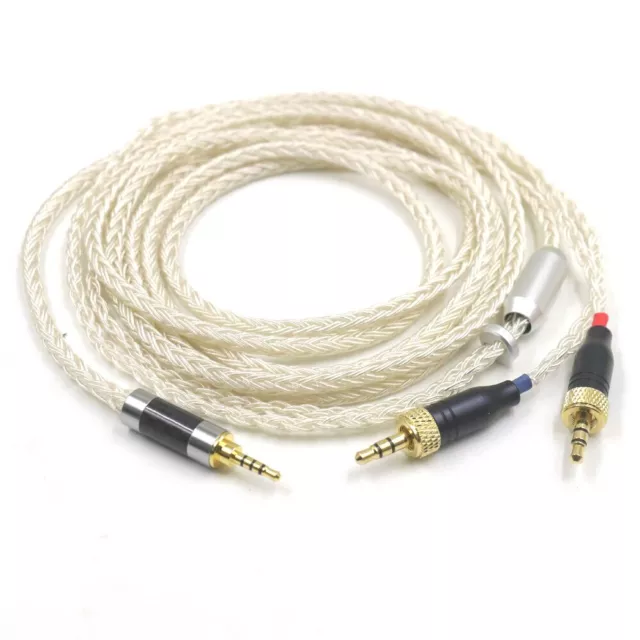 16 Cores Headphone Upgrade Cable For SONY MDR-Z7 MDR-Z1R MDR-Z7M2 Silver Plated