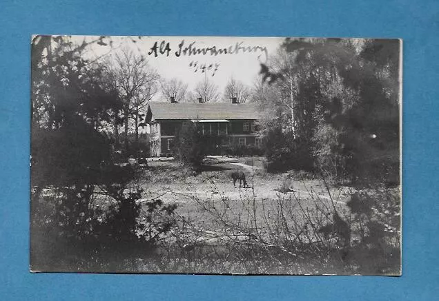 Friesoythe: AK Alt-Schwaneburg von 1907 Wohnhaus