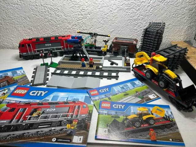 Lego 60098 - City Güterzug mit Power Function, und Schienenoval