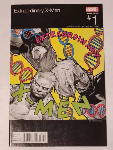 Extraordinary X-Men #1 Hip-Hop Variant De La Soul Homage 2016 Marvel Comics Cr9