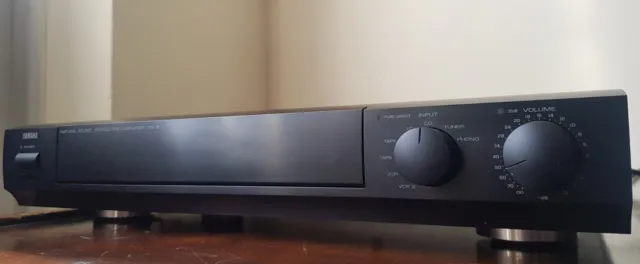 Yamaha Natural Sound Stereo Pre Amplifier CX-2.  Preamplifier, Yamaha Pre Amp.