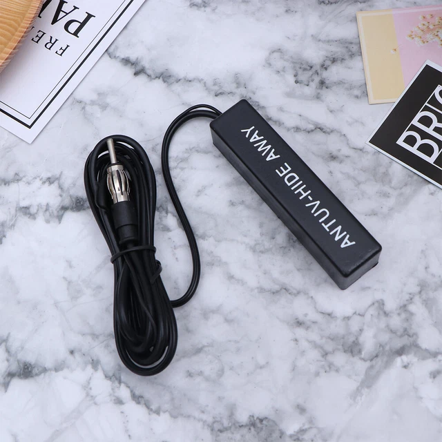 Amplificatore Segnale Antenna Auto Pumwoy - Booster FM/AM 12V, Universale, Con Adesivo E Clip - Foto 12