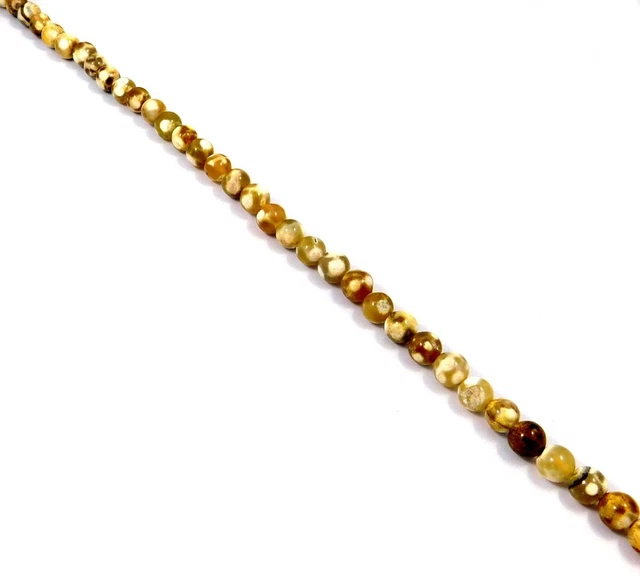 Bumble bee jasper beads strand 8mm round 15 inch 2 strand gemstone