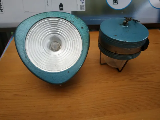 DDR, Campinglampe, 2x Zeltlampe, Laterne, Vintage, Outdoor, CCCR