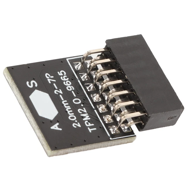 TPM 2 0 Modul Tpm Chip 14 Pin 2X7P Sicherheit Modul Für Für Win11 Plat ...